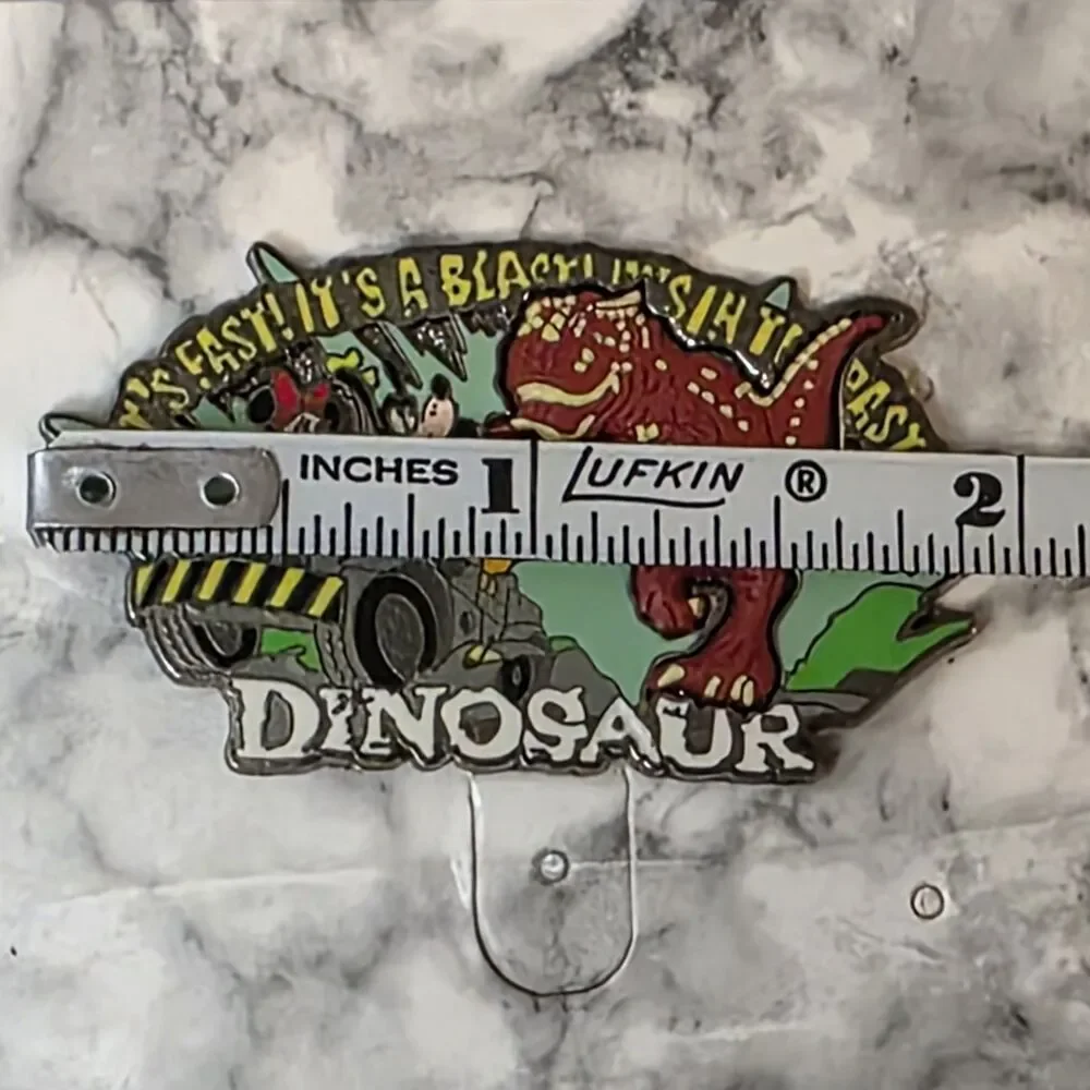 Mickey and Friends Carnotaurus Chase Dinosaur Dinsey Trading Pin 2008 EUC RARE - Picture 5 of 7